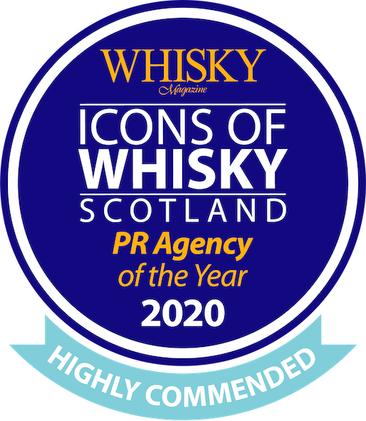 Icons of Whisky Scotland PR Agency Highly Commended